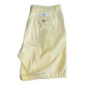40 Vineyard Vines Yellow Club Short Cotton Shorts Flat front